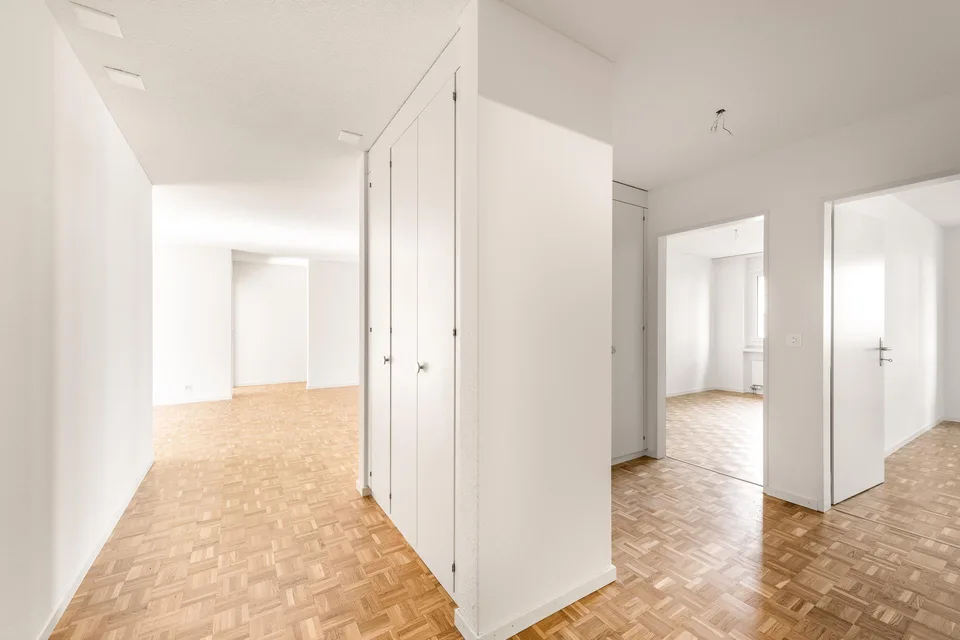 Zwischen Reussufer und Stadtleben- sanierte 5.5-Zimmer-Wohnung.