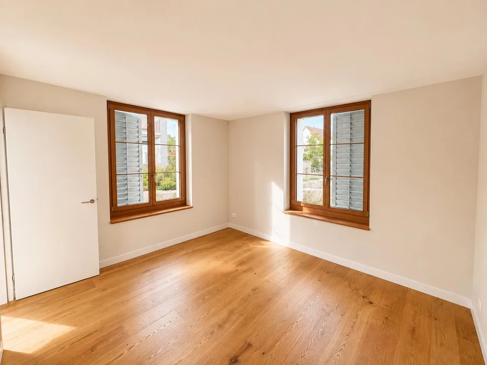 3.5-Zimmerwohnung mit Terrasse: ländlich mit Stadtanschluss leben