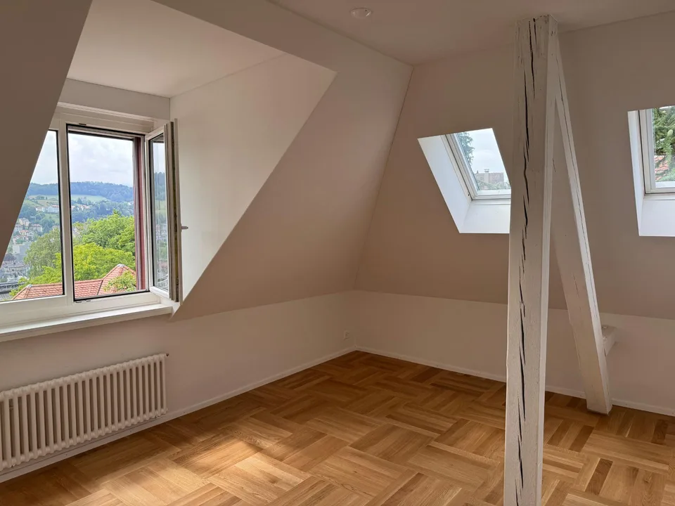 Frisch renovierte 3.5-Zimmer-Wohnung nahe der Universität St. Gallen