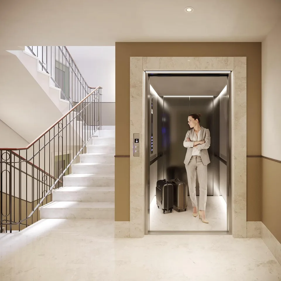 2.5-Zimmerwohnung mit Balkon, gemeinsamer Dachterrasse und Lounge