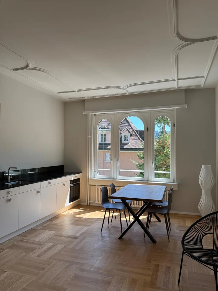 Frisch renovierte 3.5-Zimmer-Wohnung  nahe der Universität St. Gallen