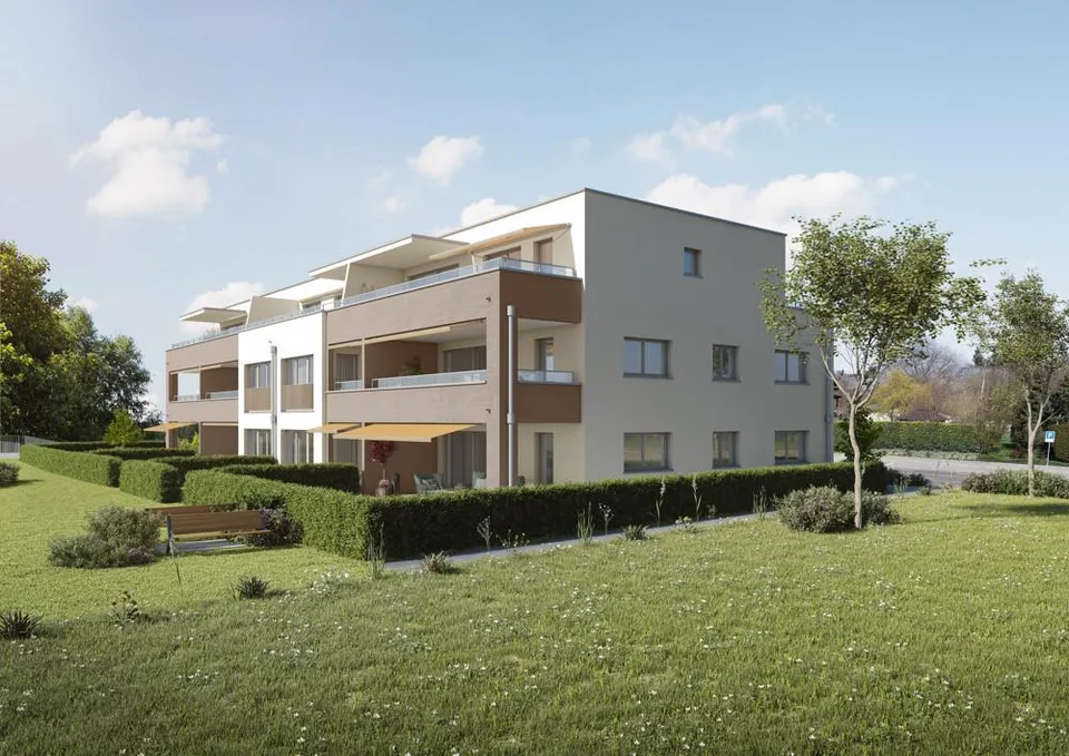 Moderne Attikawohnung mit gemütlicher Terrasse