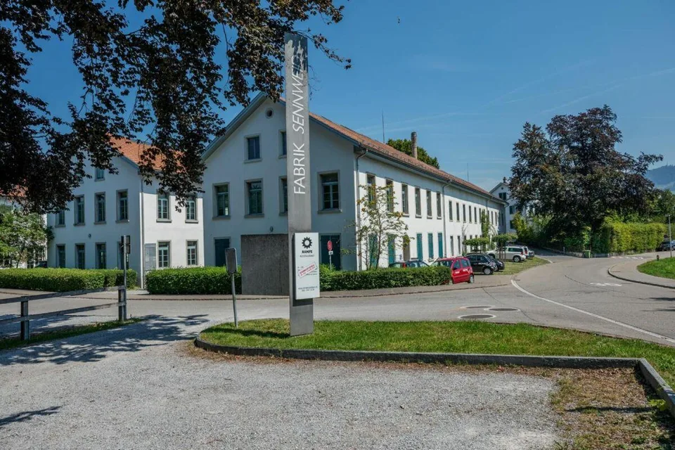Büro mit Fabrikcharme