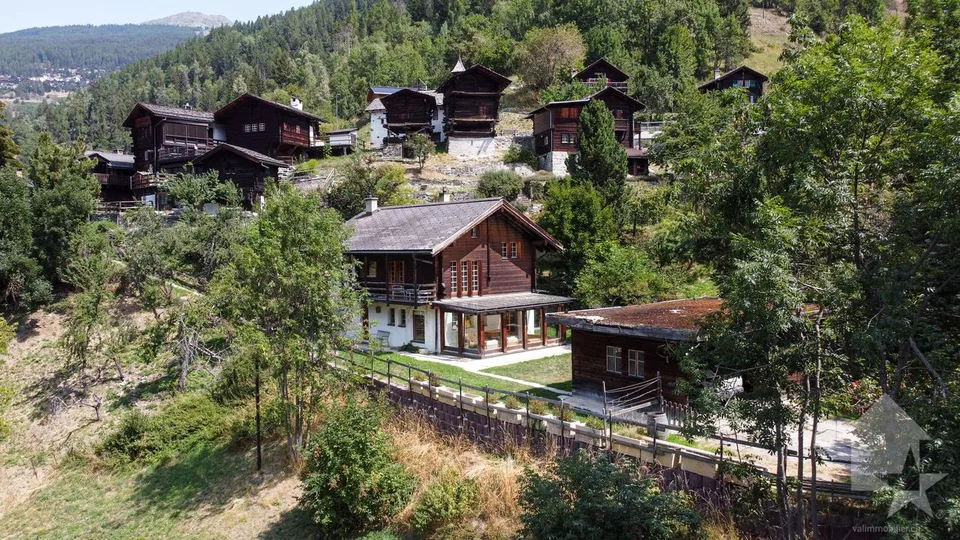 Geräumiges Chalet mit Charakter, schöner Veranda und herrlichem Garten