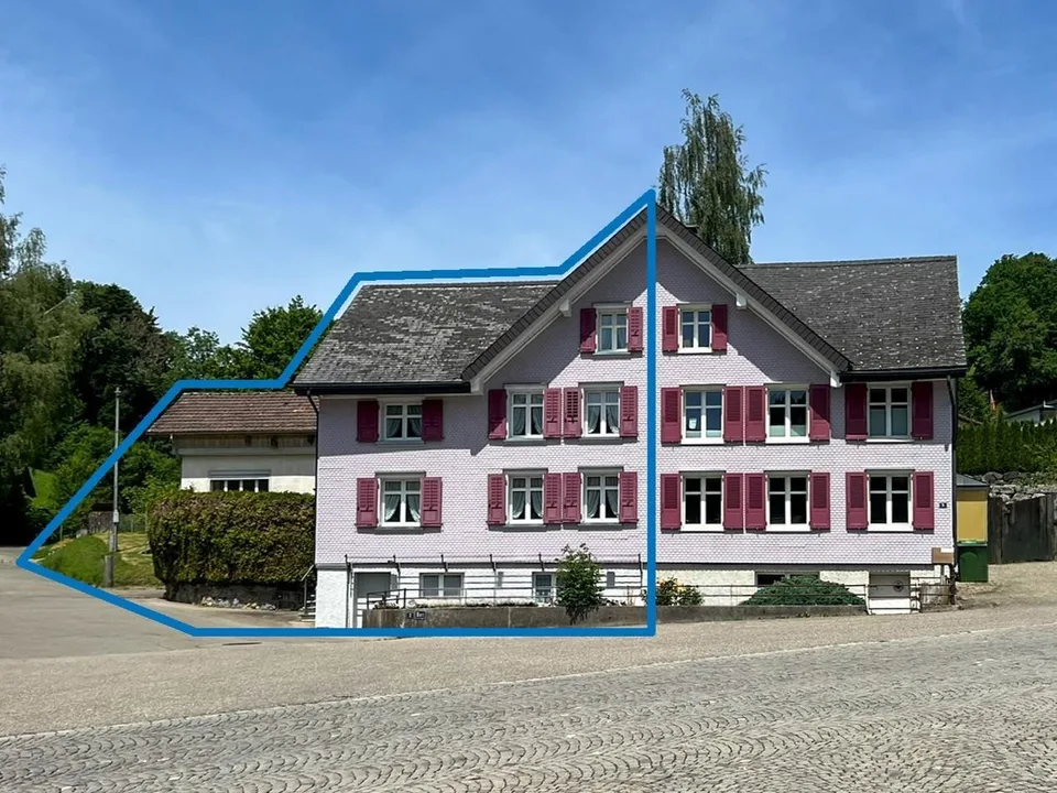 Wohnhaus mit separatem Stickereilokal in Gähwil