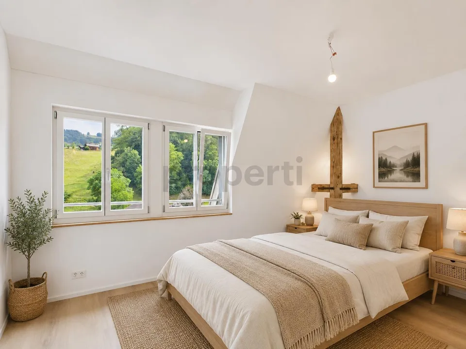 Modernes 4.5-Zimmer-Maisonette mit Balkon, Rheineck