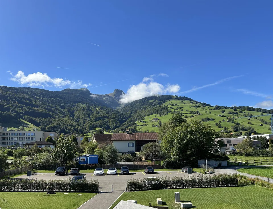 Attraktive Erdgeschosswohnung mit lauschigem Balkon in Grabs