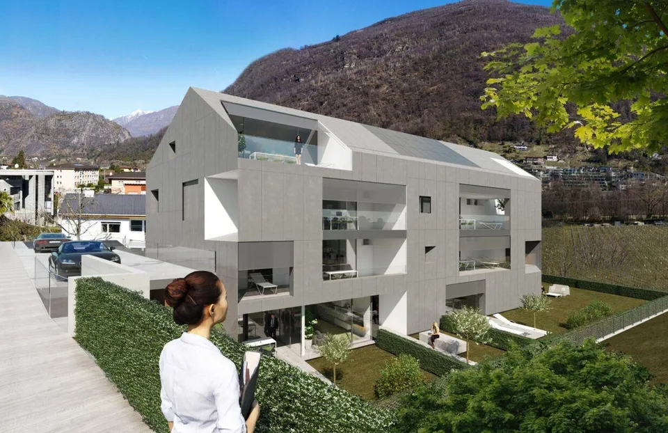 Elegante 4.5-Zimmer-Attika Wohnung in exklusivem Projekt - nur 8 Einheiten in Losone