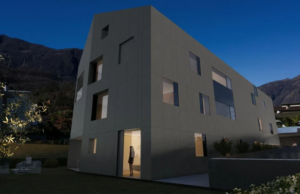 Elegante 4.5-Zimmer-Attika Wohnung in exklusivem Projekt - nur 8 Einheiten in Losone