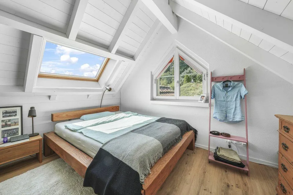 Ampia, ben curata casa a schiera in una posizione tranquilla e familiare con vista sull'Alpstein