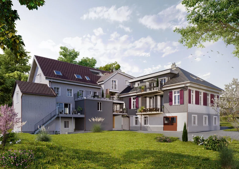 Grosszügige 5.5-Zimmer-Maisonette mit Terrasse (DG Rest.)