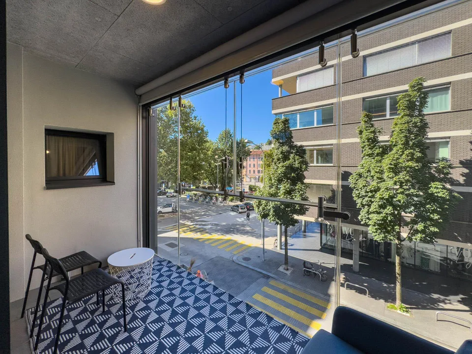 Moderno 3.5 locali con terrazza a Lugano