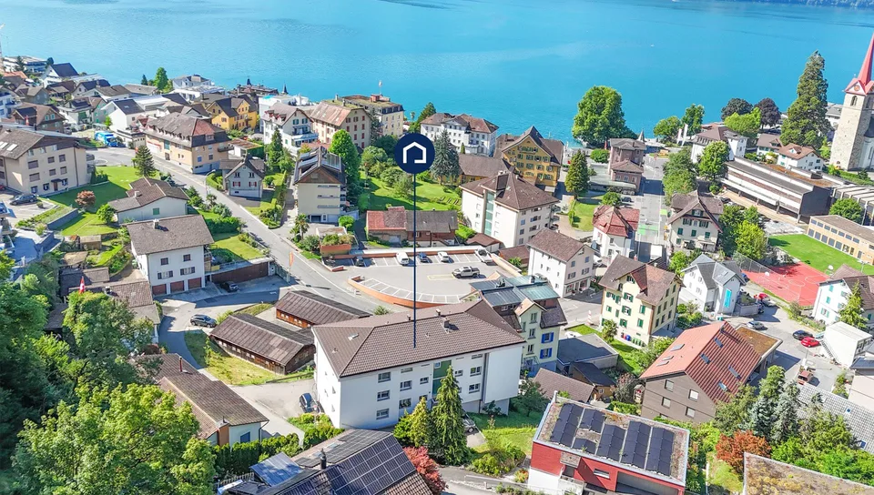 Attraktive und bestens unterhaltene Liegenschaft im Herzen von Weggis