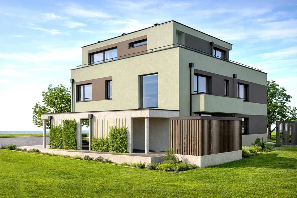 Garten-Maisonette mit angenehmen Souterrain-Bereich ohne Sommerhitze