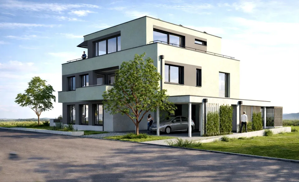 Garten-Maisonette mit angenehmen Souterrain-Bereich ohne Sommerhitze