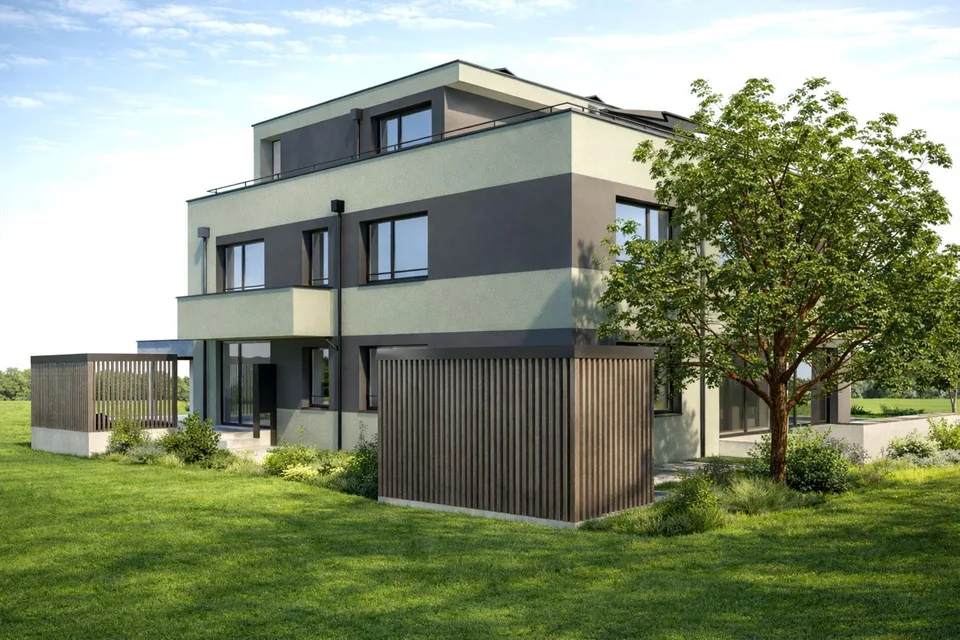 Garten-Maisonette mit angenehmen Souterrain-Bereich ohne Sommerhitze