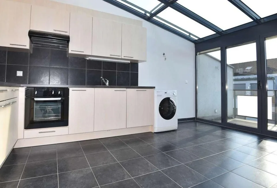 Duplex apartment with mezzanine