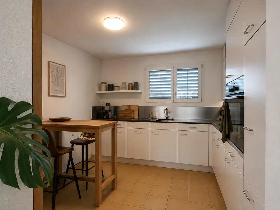 Maisonettewohnung mit Balkon und Dachterrasse mitten in Luzern