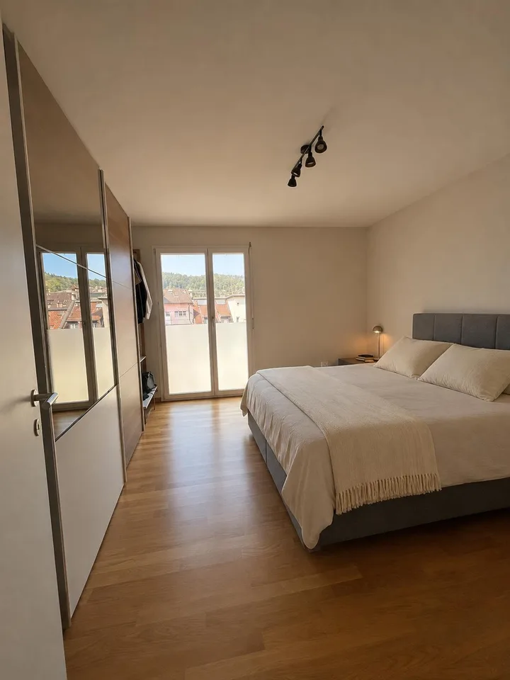 Maisonettewohnung mit Balkon und Dachterrasse mitten in Luzern