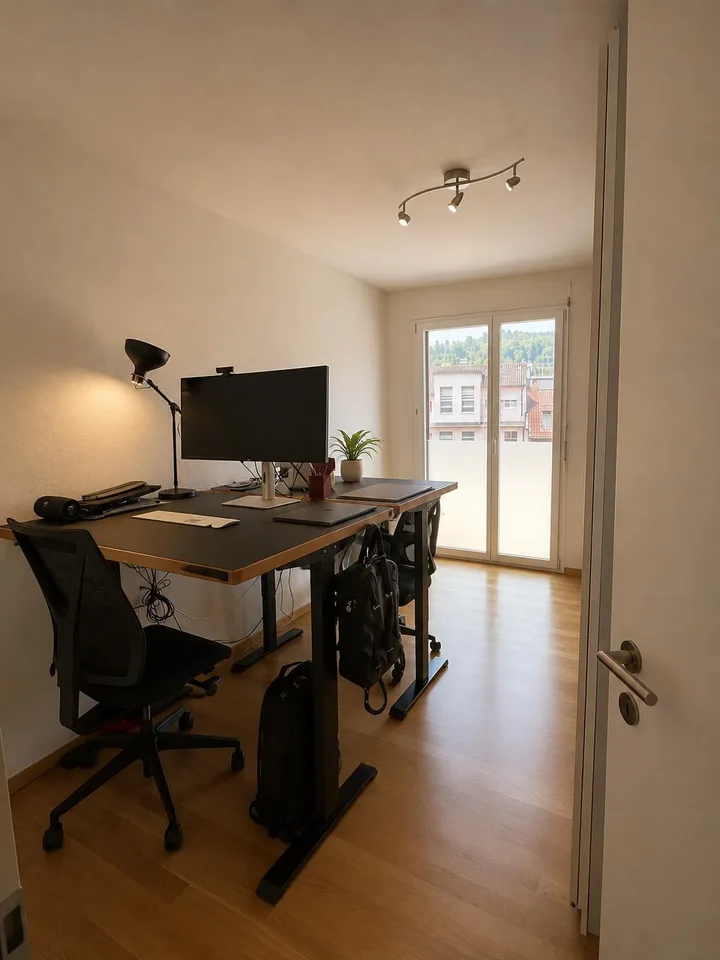 Maisonettewohnung mit Balkon und Dachterrasse mitten in Luzern