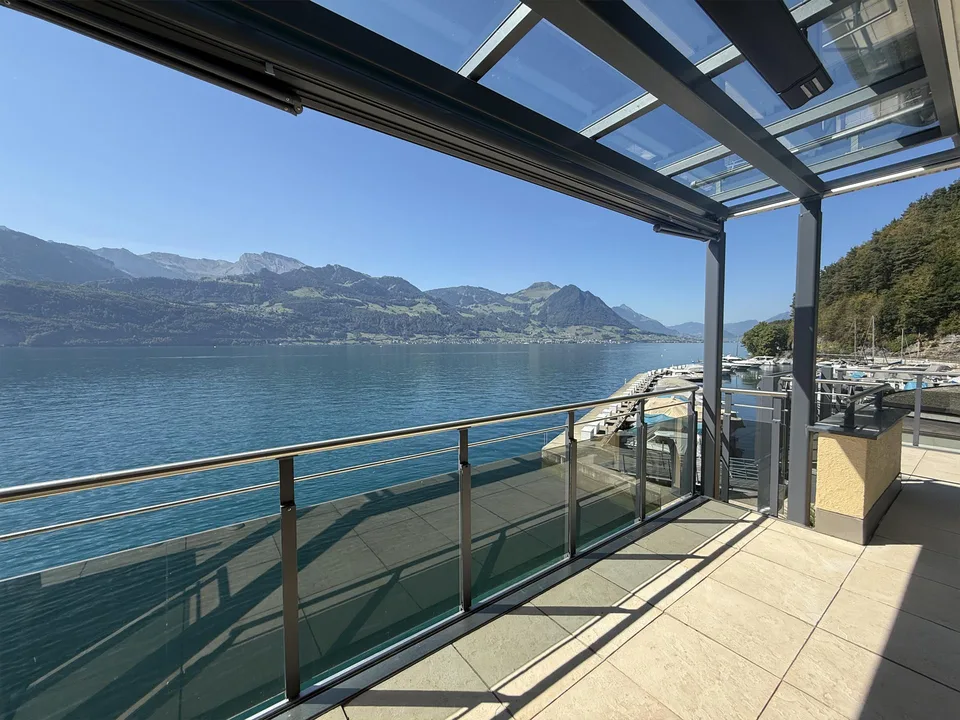 3.5 Zimmer-Maisonettewohnung direkt am See