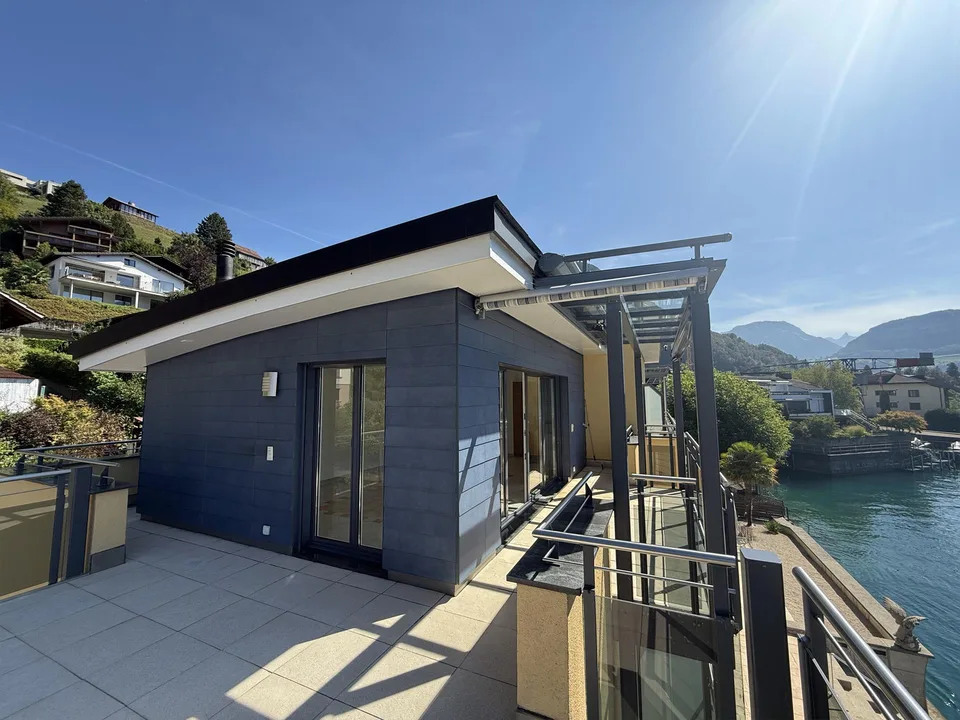 3.5 Zimmer-Maisonettewohnung direkt am See