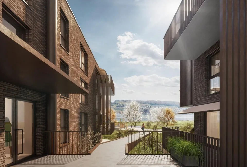 3 1/2 Zimmer exklusive Wohnung am Zürichsee mit Seezugang, gehoben