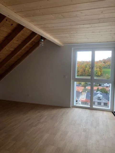 Wunderbare Aussicht - 3.5-Zimmerwohnung, plus Galerie,  im Grünen