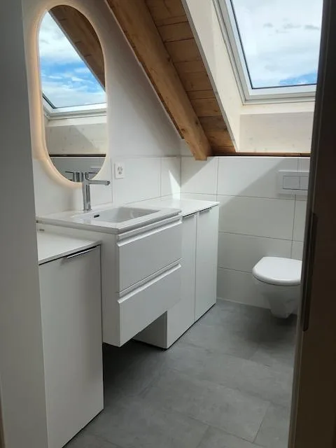 Wunderbare Aussicht - 3.5-Zimmerwohnung, plus Galerie,  im Grünen