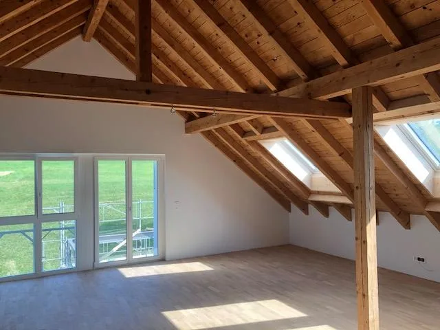 Wunderbare Aussicht - 3.5-Zimmerwohnung, plus Galerie,  im Grünen