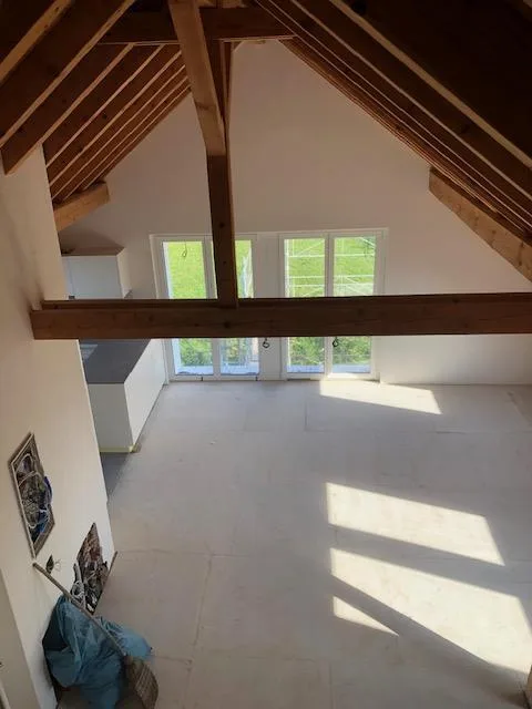 Wunderbare Aussicht - 3.5-Zimmerwohnung, plus Galerie,  im Grünen