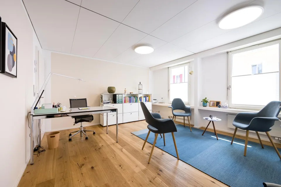 Dein eigener Praxis-, Atelier- oder Büroraum am Herzen von St. Gallen