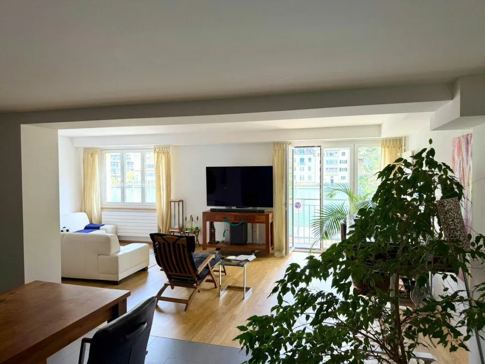Rental property with unobstructable Rhine view and development potential