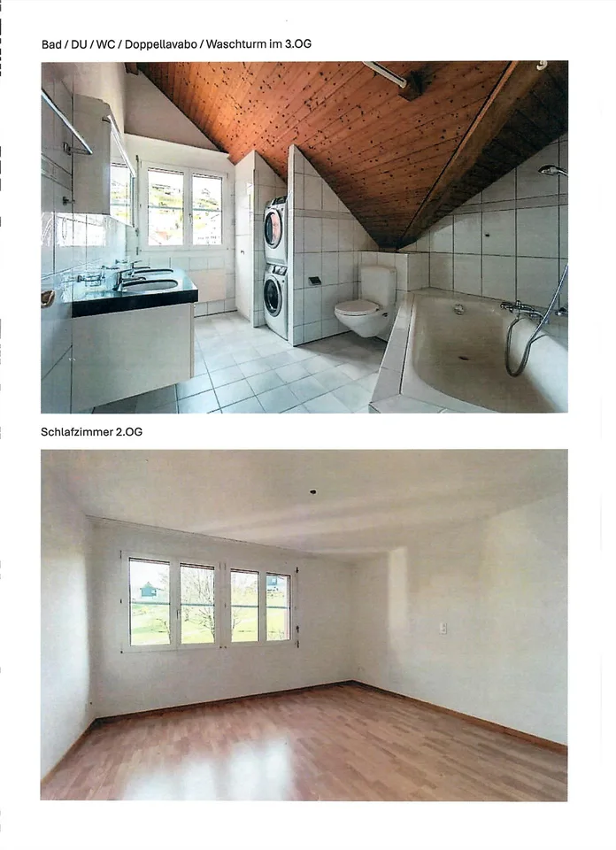 5 1/2-Zimmer-Maisonette-Wohnung mit Cheminée