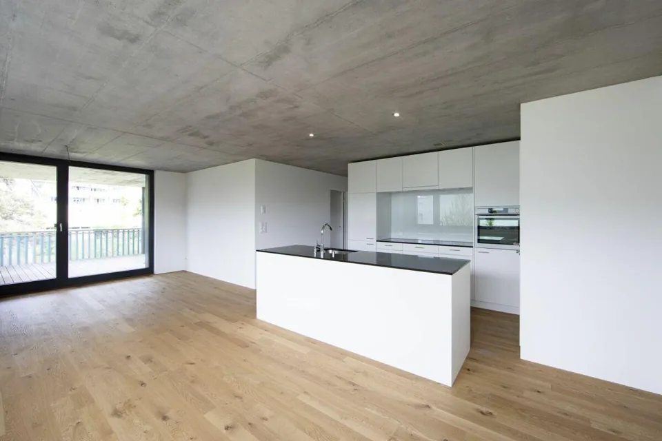 Moderne trifft auf Beton - 3.5 Zimmerwohnung an top Lage zu vermieten