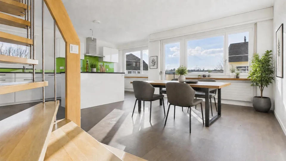 Attraktive 4.5-Zimmer-Maisonette in Oberönz