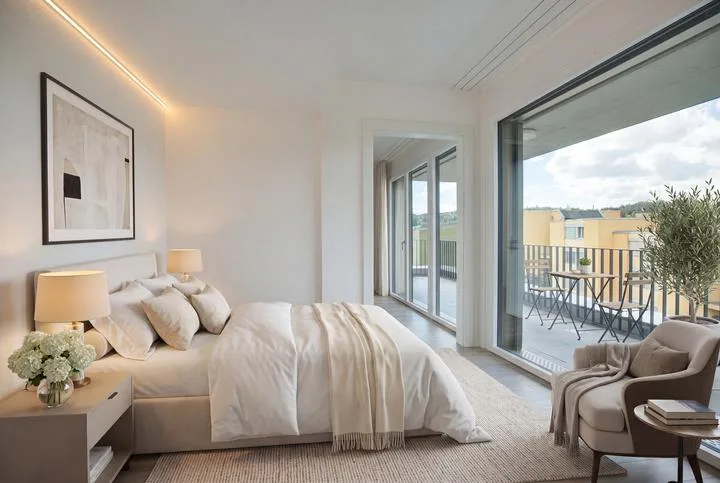 148 M² ATTIKABIJOU MIT 137 M² TERRASSE UND AUSSENSAUNA