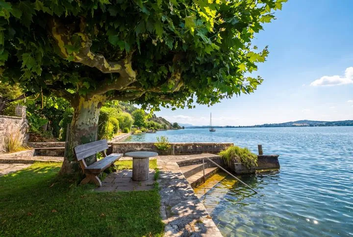 SEEZUGANG UND BOOTSPLATZ - CHARMANTES EINFAMILIENHAUS AM BIELERSEE