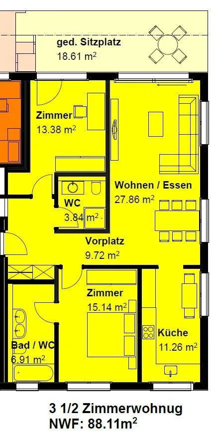 Appartement SCHÖNGARN - vivre avec vue
