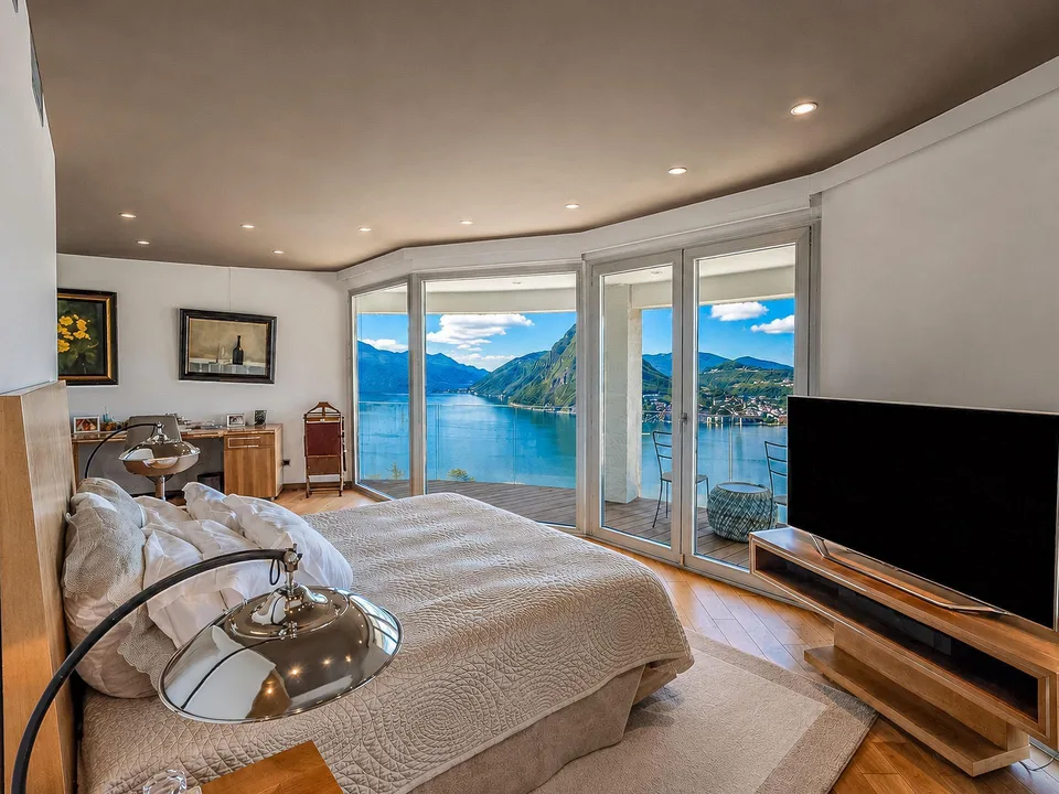 Appartamento duplex di lusso vista lago ad Aldesago – foto 4 di 15