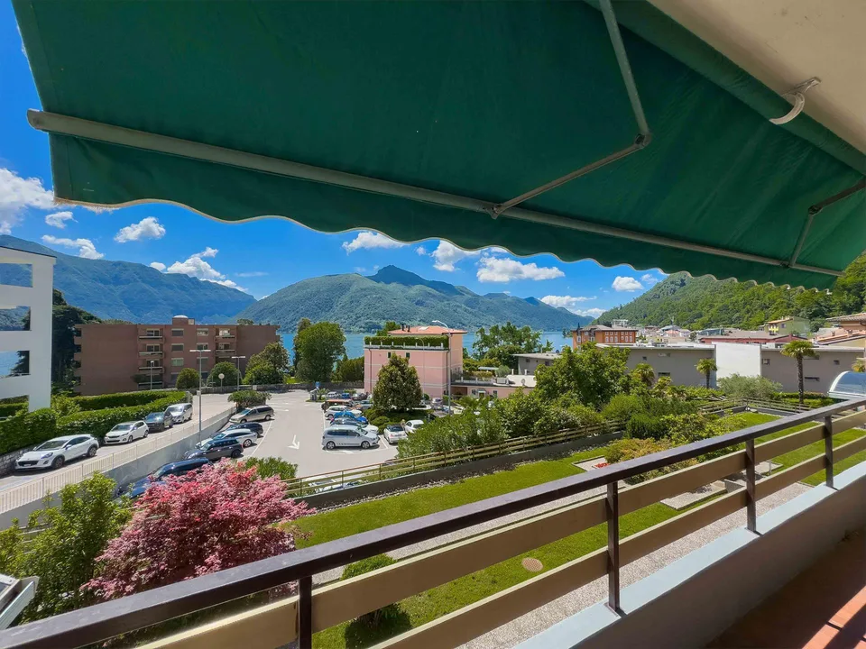 Appartamento 3.5 locali con parziale vista lago a Melide