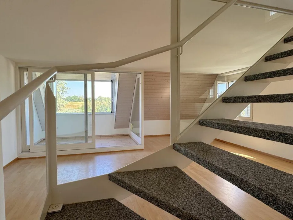 Ruhige Wohnung mit wunderschöner Weitsicht