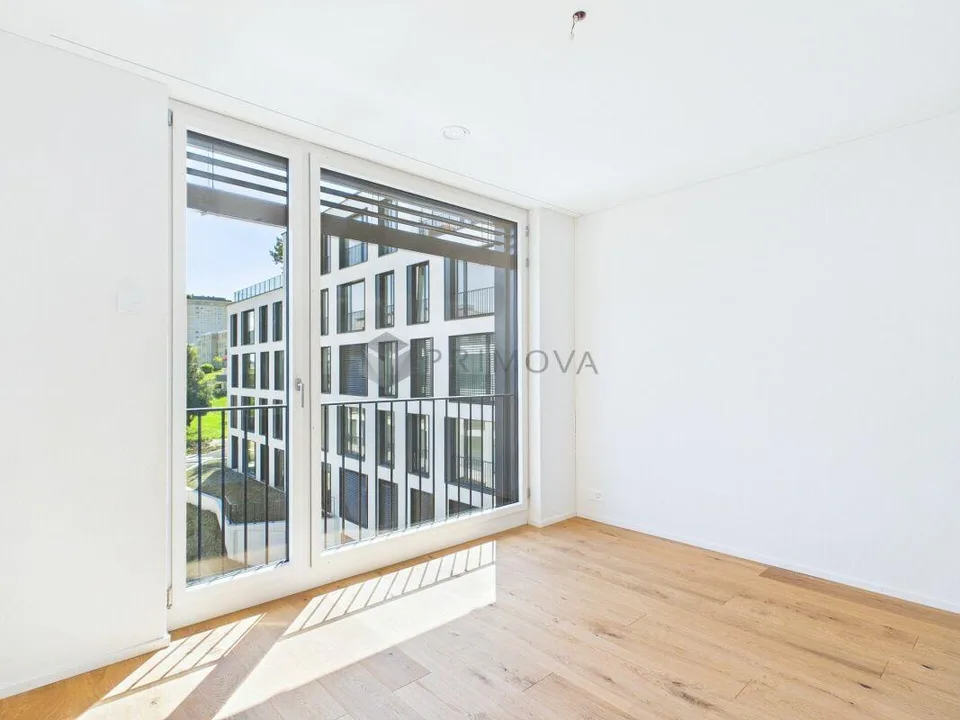 Occupation exclusive d'un appartement en propriété moderne Minergie