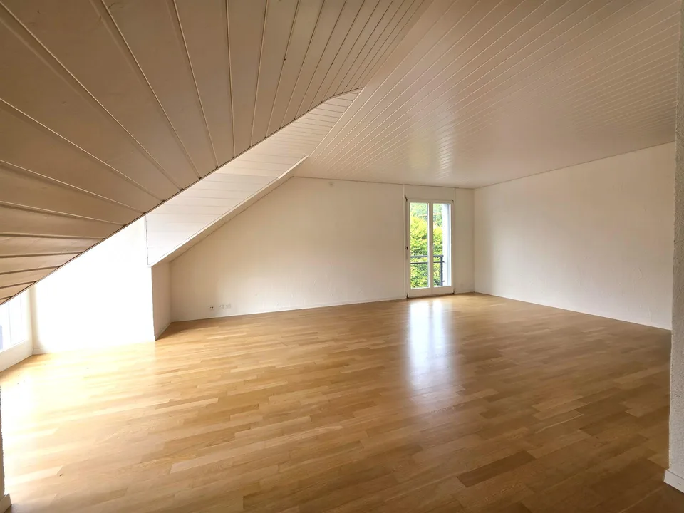 Schöne 3,5-Zimmer-Dachwohnung mit Terrasse + Lift