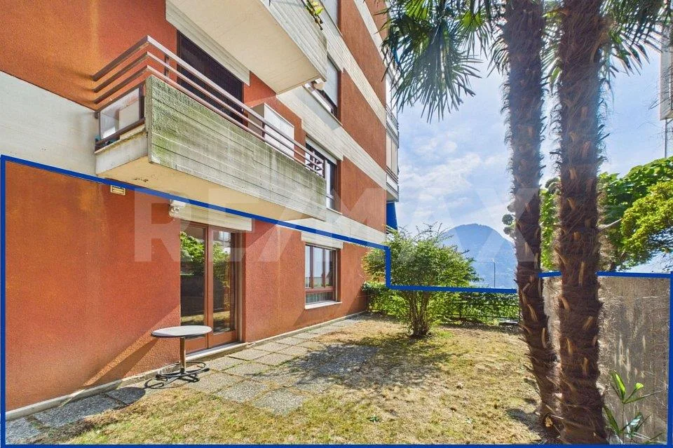 Appartamento di 4½ locali con giardino in posizione soleggiata