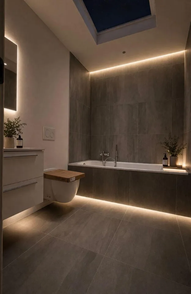 Elegant new villa with garden in residential area surrounded by greenery