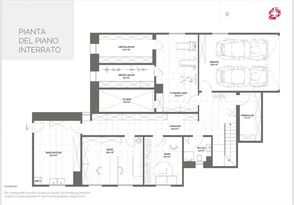 Prestigiosa Villa mit exklusivem Garten