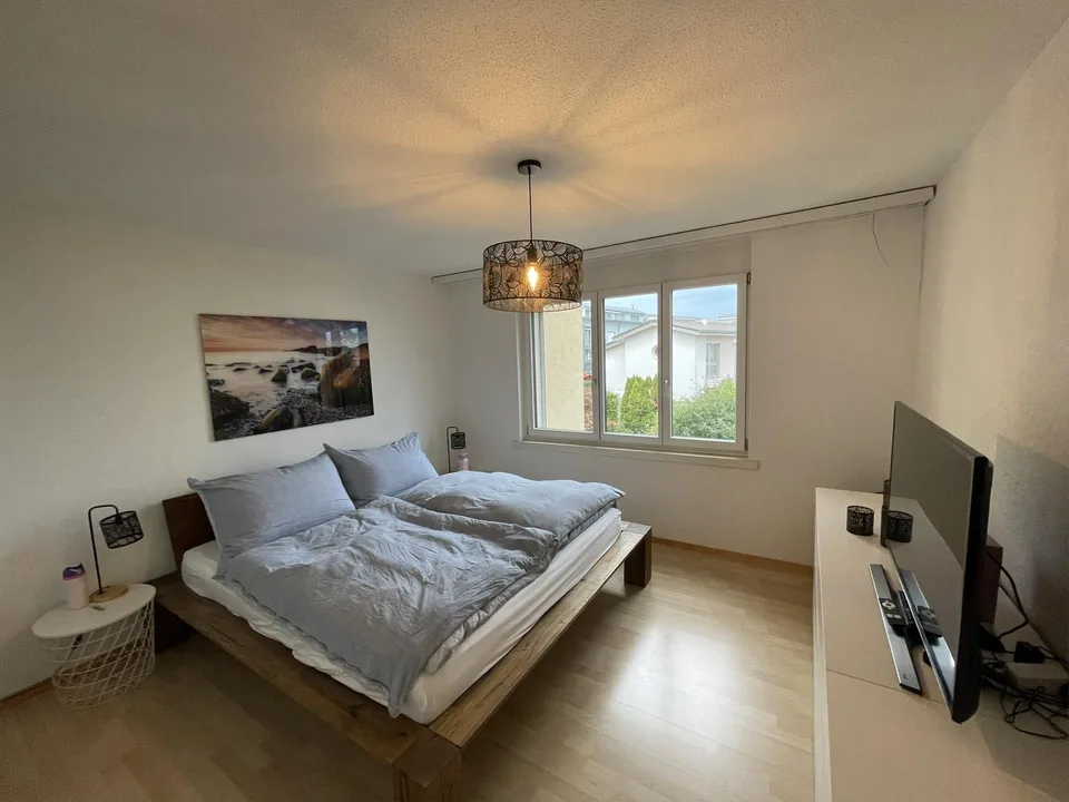 4½ Zimmer-Erdgeschoss-Wohnung mit angrenzender Grünfläche