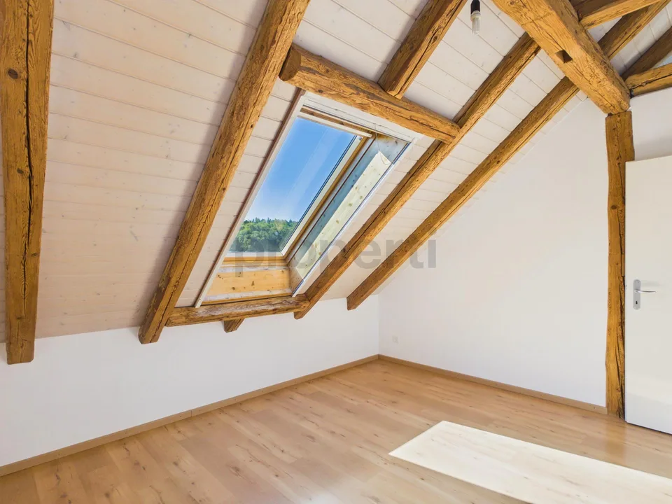 3.5-room apartment in Champmartin - charm, character, and tranquility