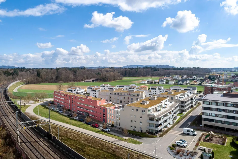72 m² Wohnkomfort und 24.5 m² Balkon zum Geniessen!